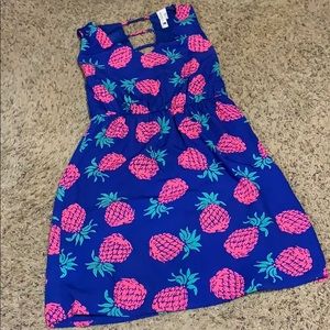 Pink Owl Small Dress